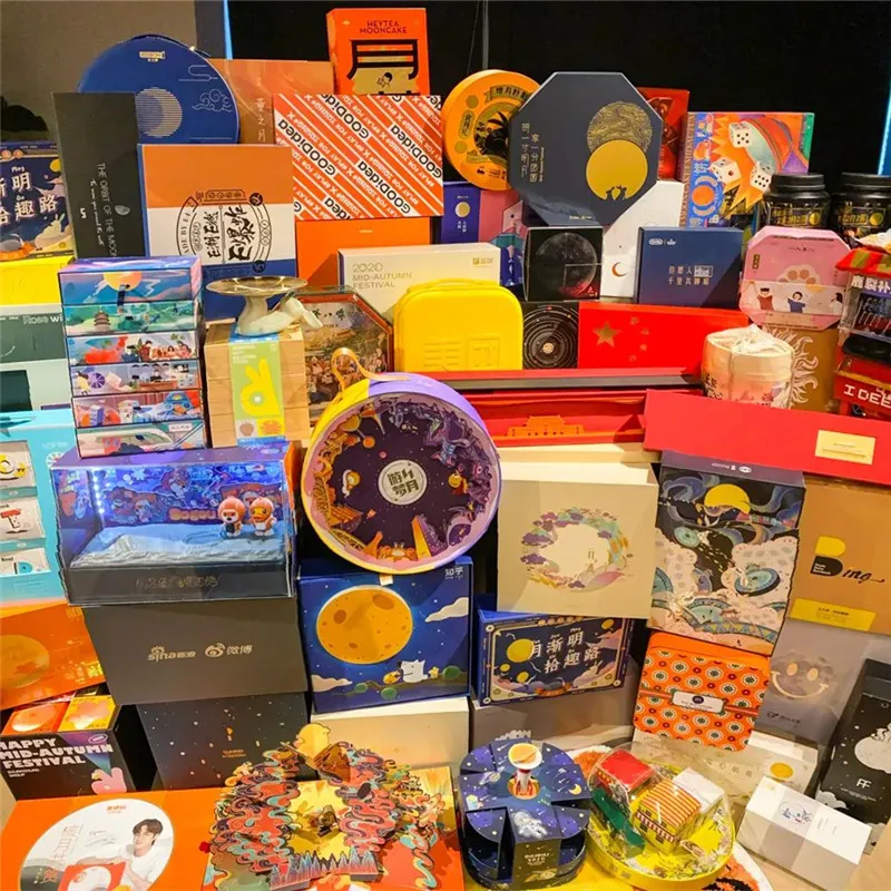 Presentförpackningsdesignen ska vara kreativ och distinkt