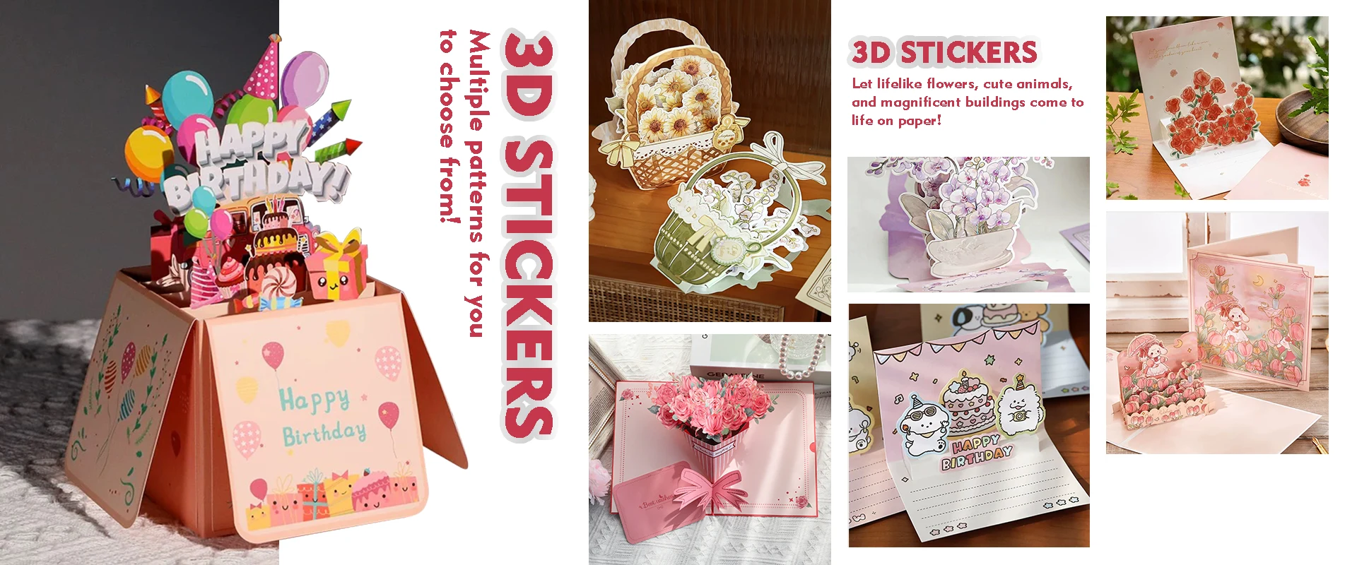 3D -klistermärken