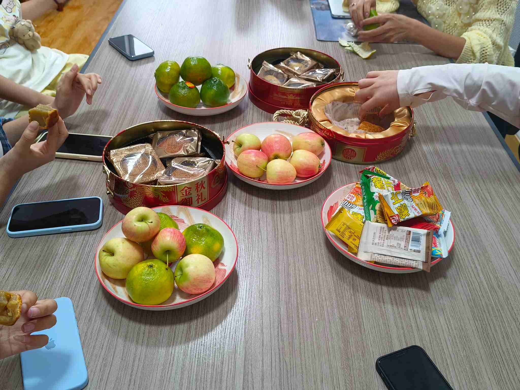 Zemeijia har ett varmt eftermiddagste