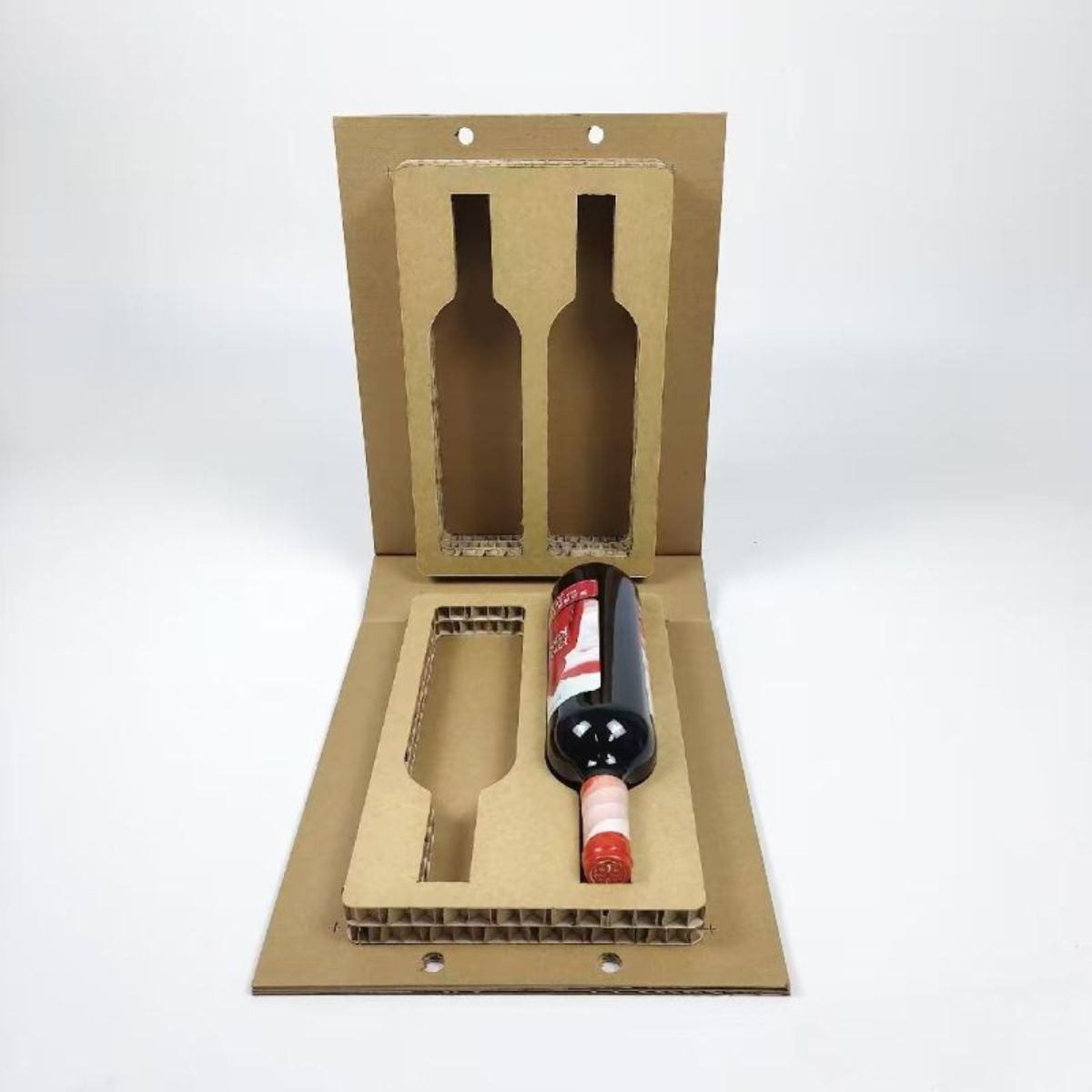 Zemeijia New Corrugated Wine Gift Box