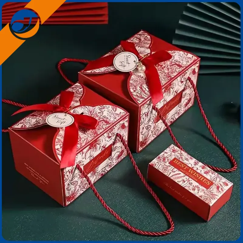 Färg Kraft Box