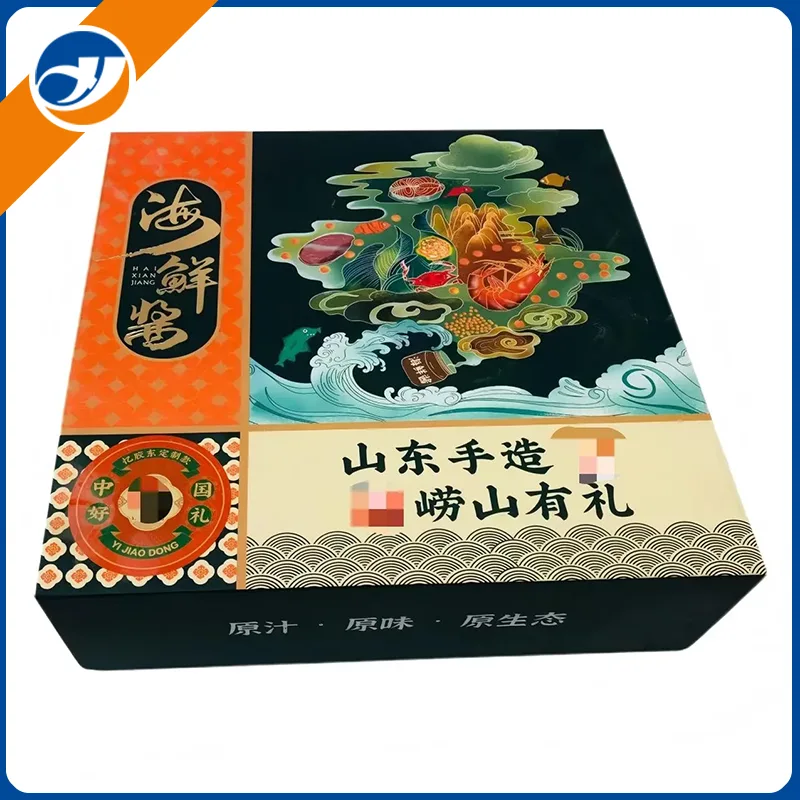 Vikbar magnetisk såsförpackningslåda